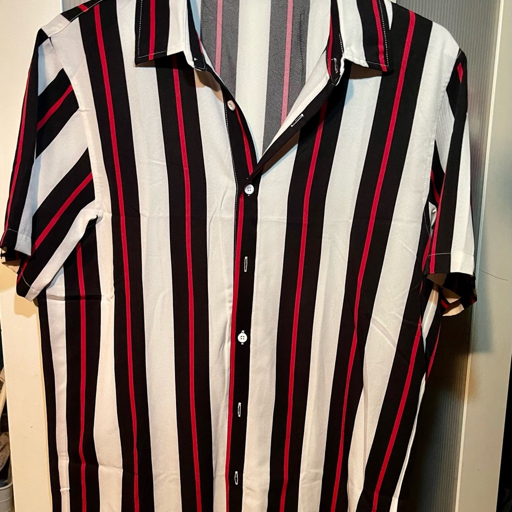 Shein button up